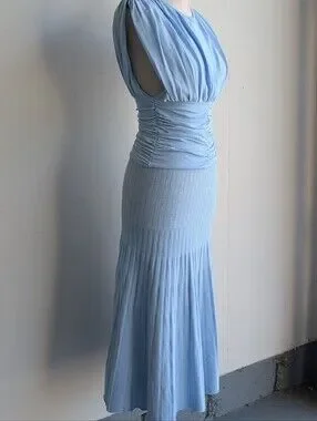 white business casual dress Raelyn Black and Maxi #aquamarine #emmaroberts #y2k #blue employee-discount-eligible Style:Mommy & me